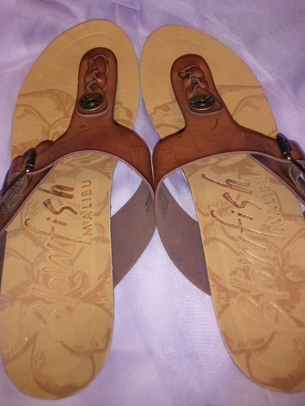 Ladies Blowfish Sandals Size 7.5